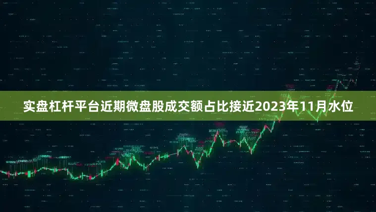实盘杠杆平台近期微盘股成交额占比接近2023年11月水位